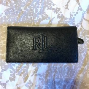 Ralph Lauren Black Leather Wallet